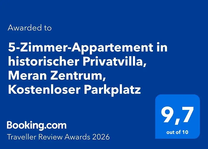 5-zimmer-appartement In Historischer Privatvilla, Zentrum, Kostenloser Parkplatz *